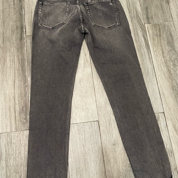 Rag & Bone New york Seraphina Dre Low Rise Slim Boyfriend Denim Jeans Raw Hem 26 - Picture 2 of 7